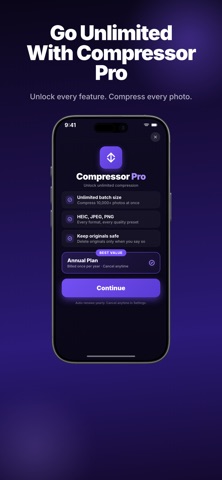 Photo Compressor: Shrink Size Screenshot 6 of 6