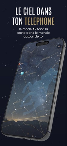Cosmo Lens: Carte du Ciel iPhone screenshot 3
