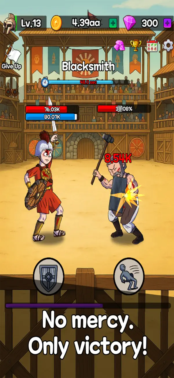 Legend of Gladiator Hack screenshot 4 - iOS game interface