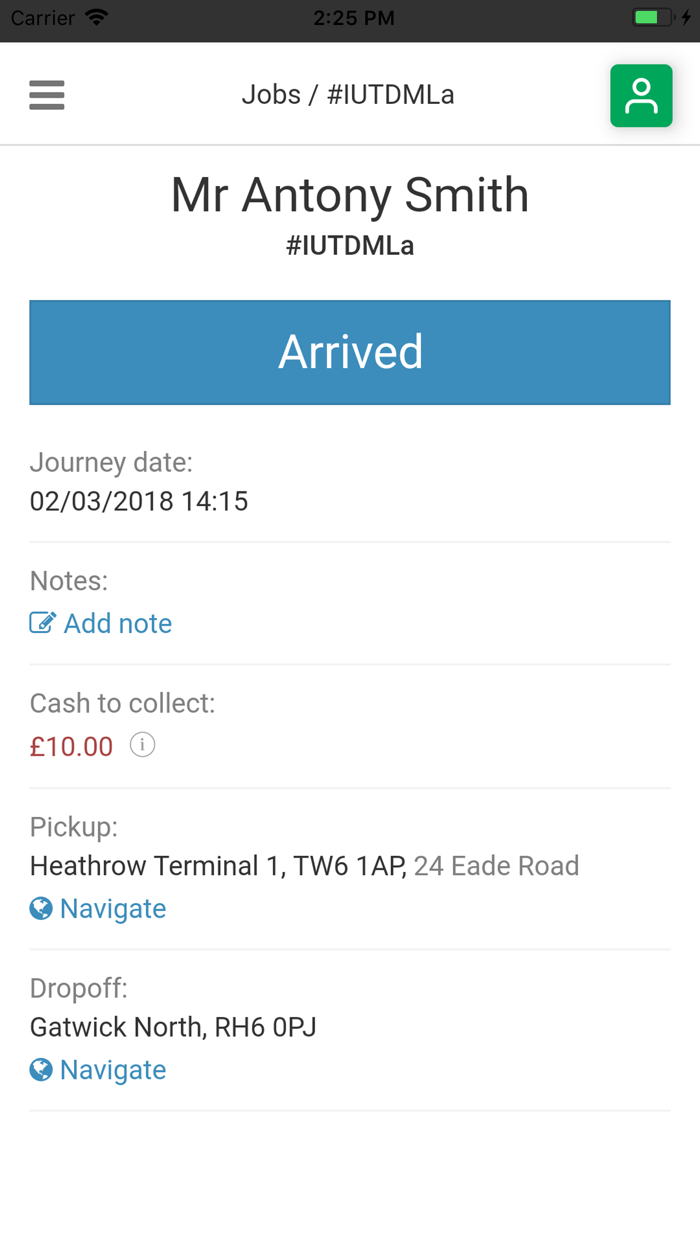 Prestige Driver Partner