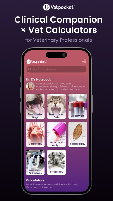Vetpocket - #1 Veterinary App Screenshot