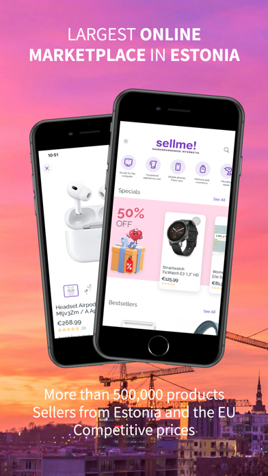 Sellme.ee - online marketplace Screenshot