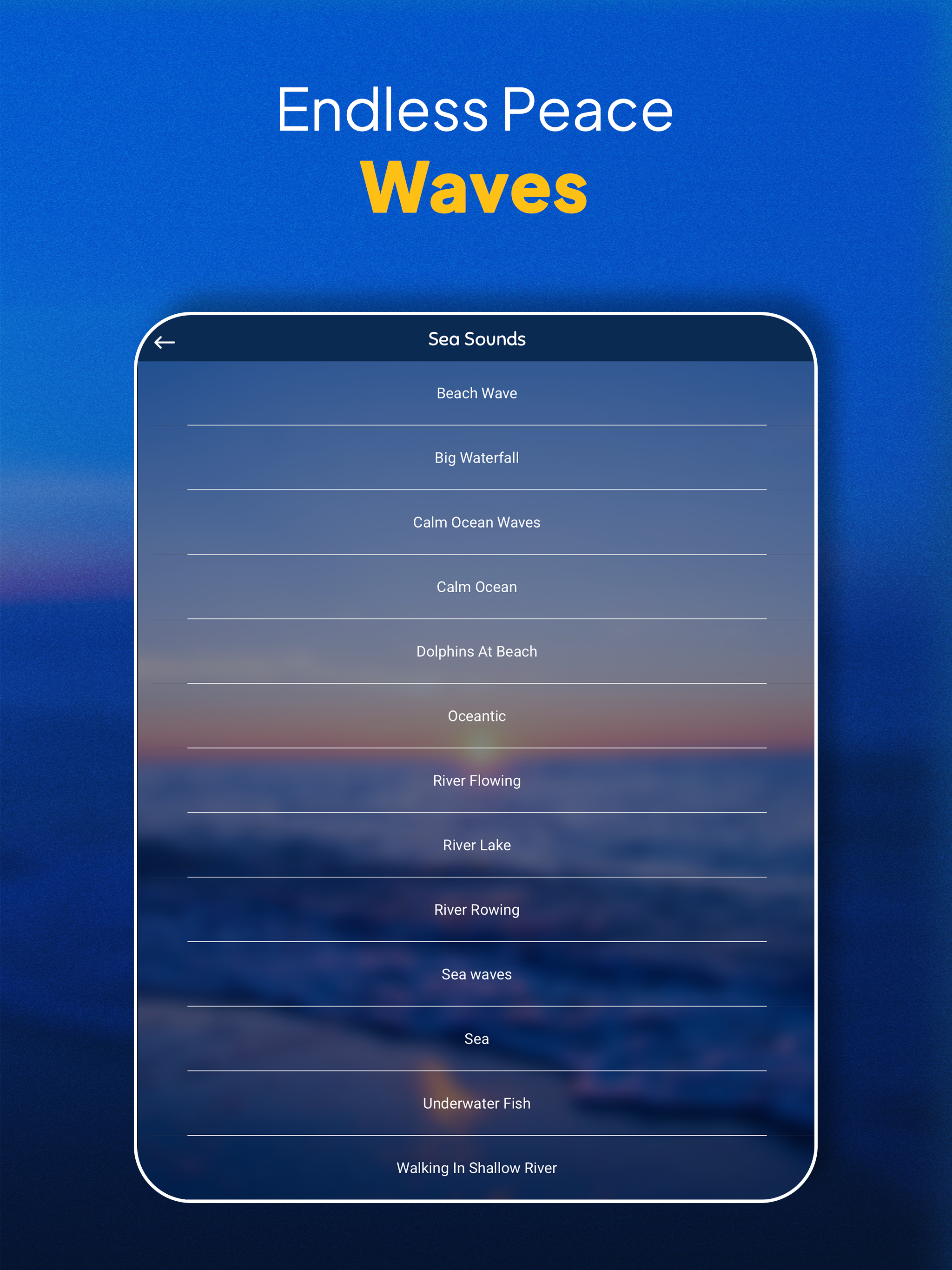 Ocean Sounds - Relaxing Music screenshot 11