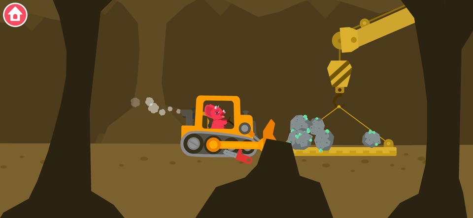 恐龙挖掘机2：卡车游戏 screenshot 9