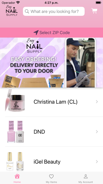 Easy Nail Supply Screenshot