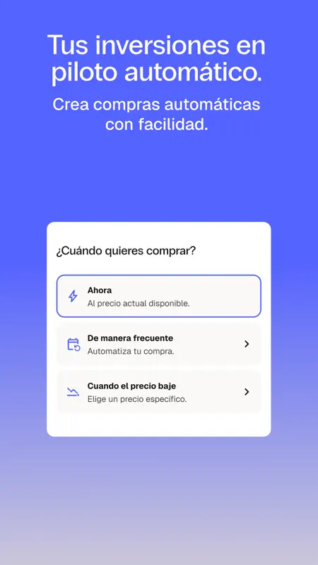 Bitso: Ahorra e Invierte fácil screenshot 3 of 8