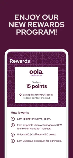 Oola Bowls screenshot 1