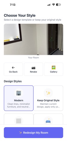 AI Interior Redesign Screenshot 2 of 8
