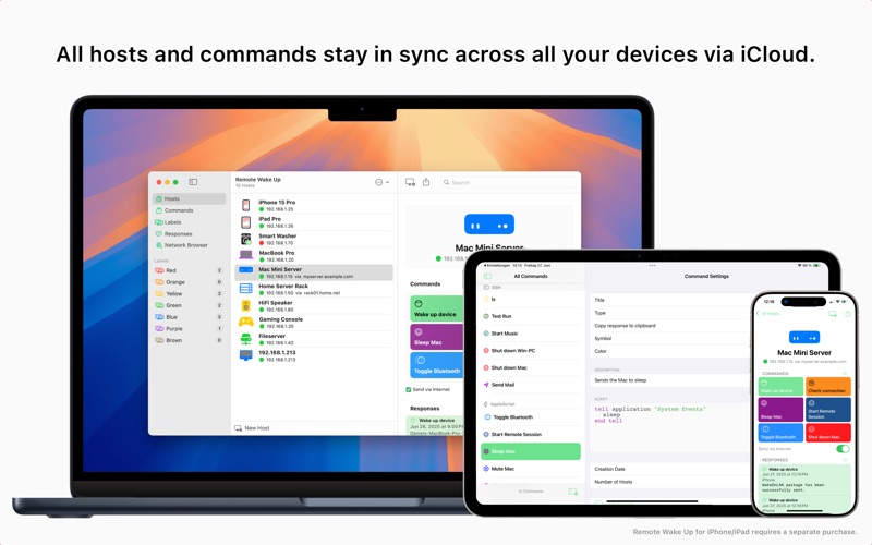 Remote Wake Up Screenshot