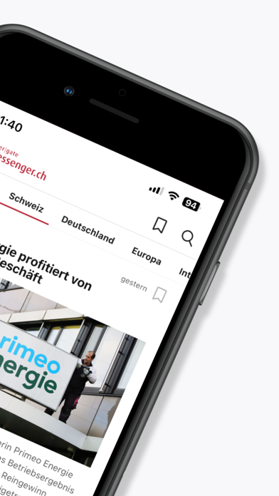 Screenshot #2 pour energate.ch