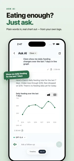 Little Diary - Voice Baby Log screenshot 4