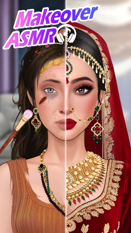 YoYa: Makeup ASMR Makeover Spa screenshot 2