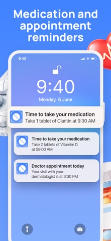 Pill Reminder and Identifier iPhone screenshot