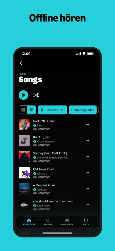 Amazon Music: Songs & Podcasts screenshot 6 of 8