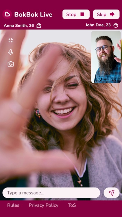 BokBok Live: Random Video Chat