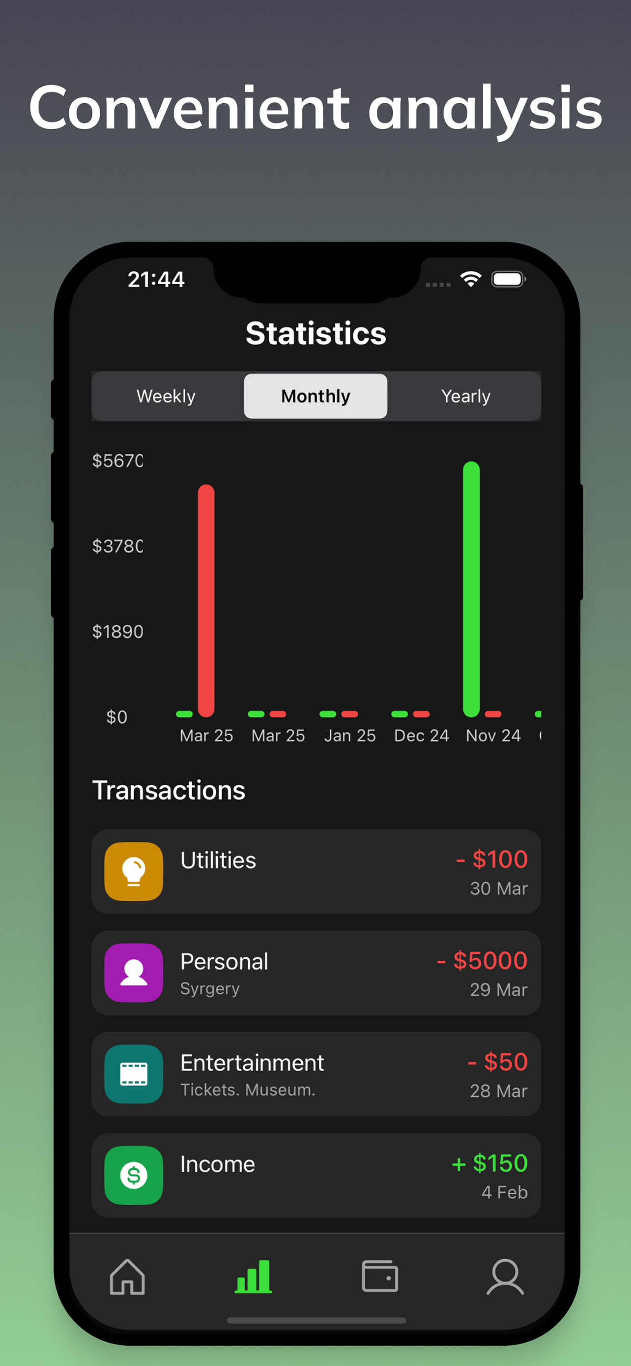 BudgetLog : Spending Tracker screenshot 4