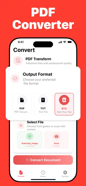 PDF Converter - File & Photo screenshot 1