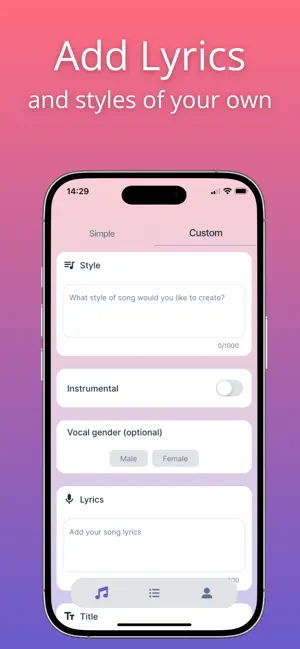 Musica: AI Song Generator screenshot 4