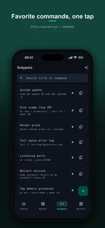 Caret: SSH Server Manager screenshot 9 of 9