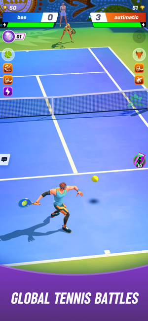 ‎Tennis Clash：Sports Stars Game Screenshot