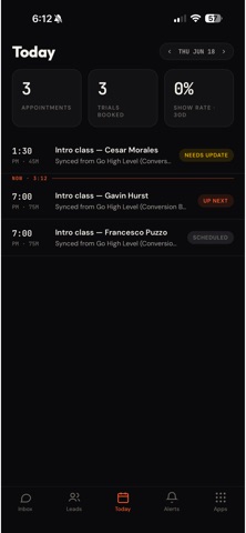 SPOS Staff iPhone screenshot