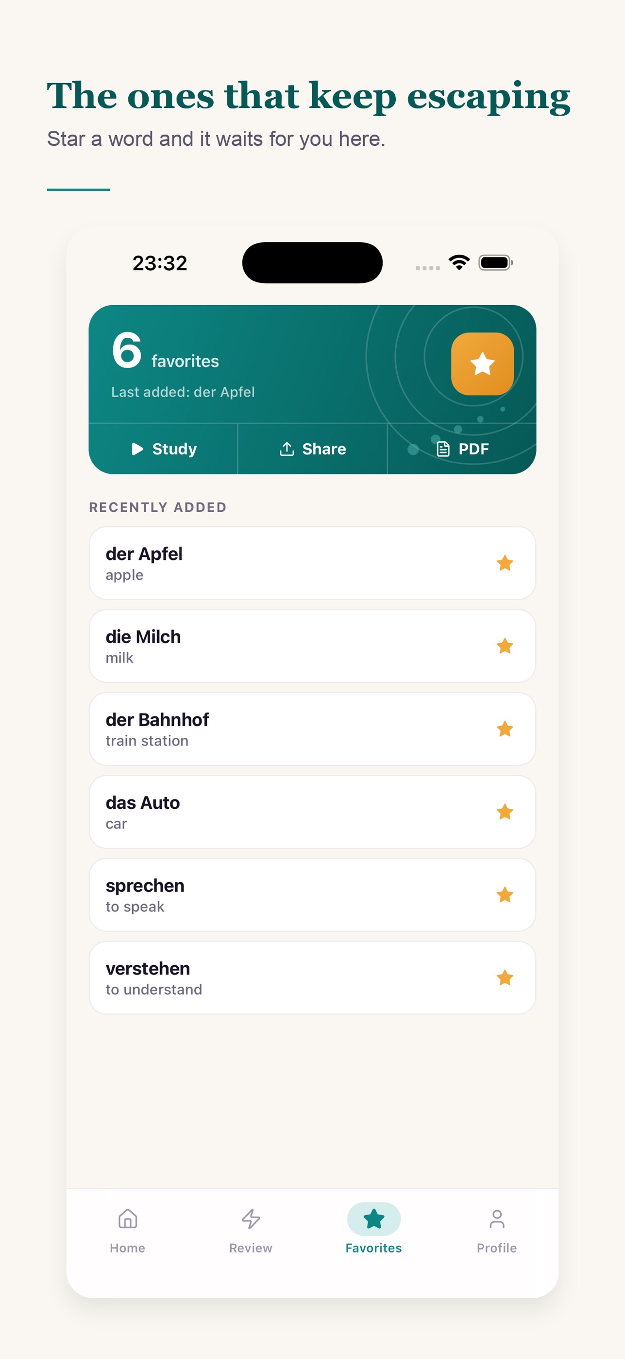 Screenshot 5 of Wortspur: Learn German Words