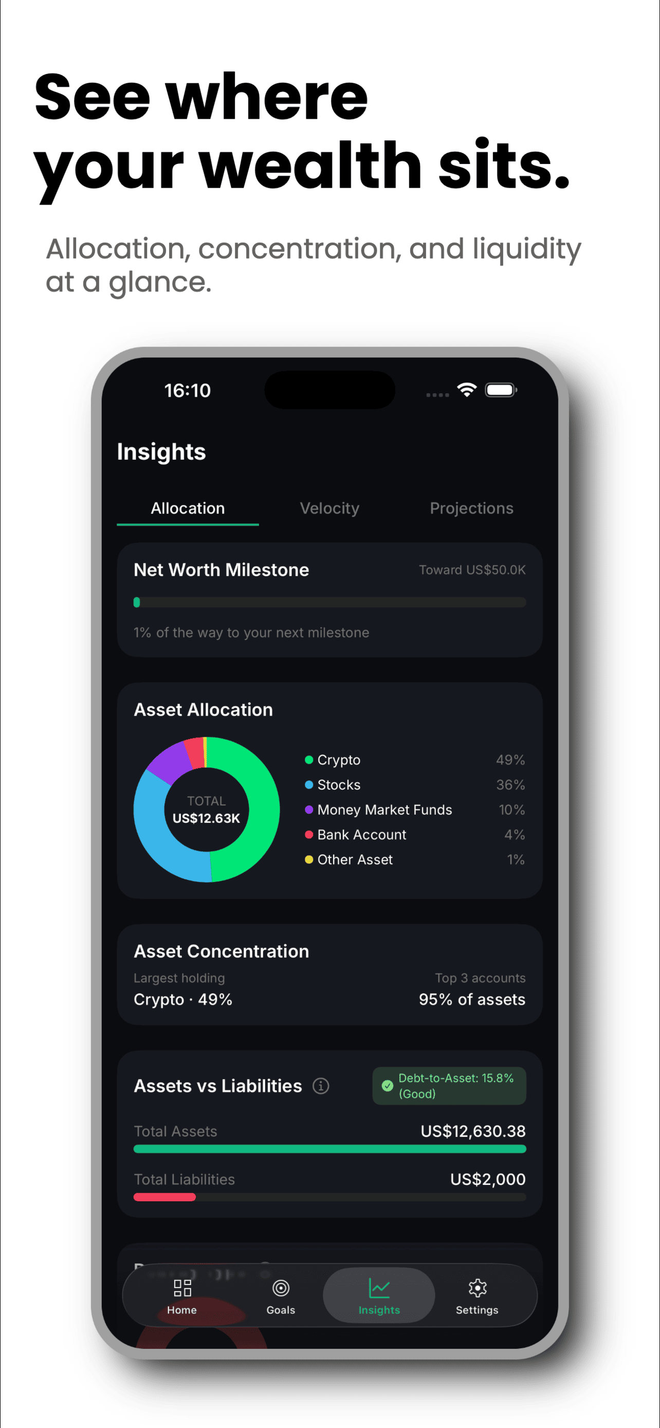 Wealth Atlas Net Worth Tracker screenshot 5