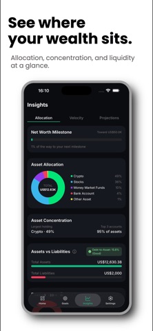 Wealth Atlas Net Worth Tracker Screenshot 5 of 7