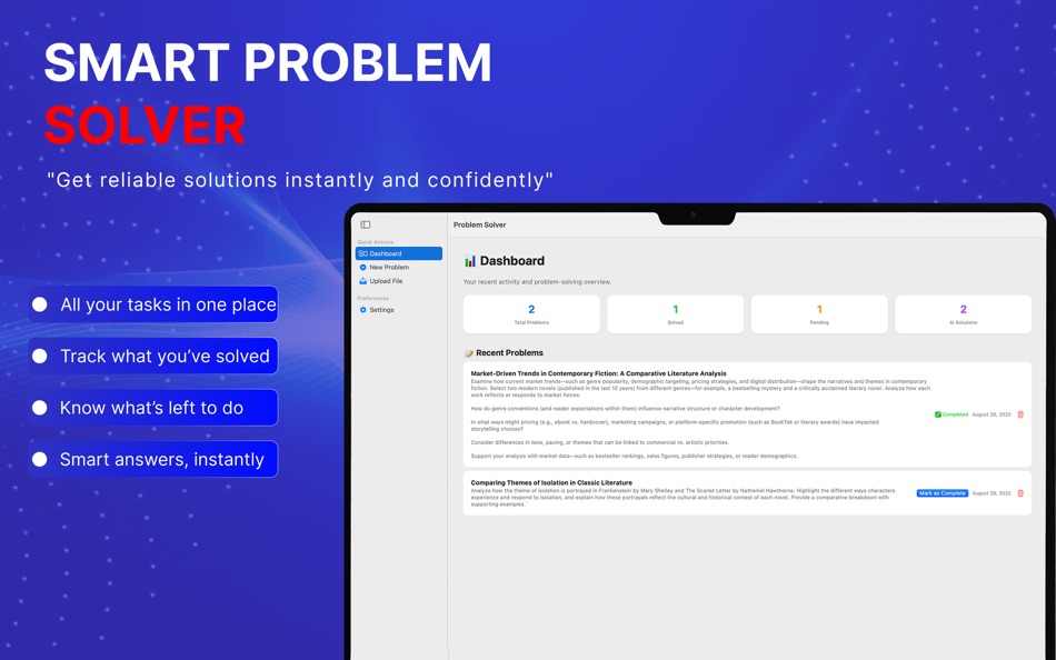 #5. Smart Problem Solver (macOS) De: Swiftnest LLC