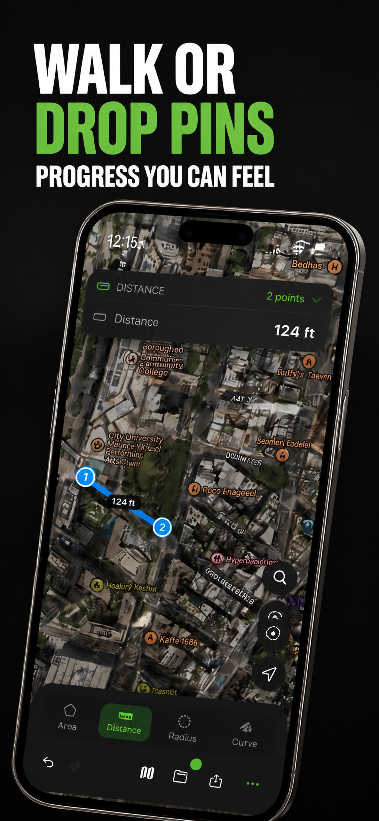 Fields Area Measure GPS Map screenshot 4