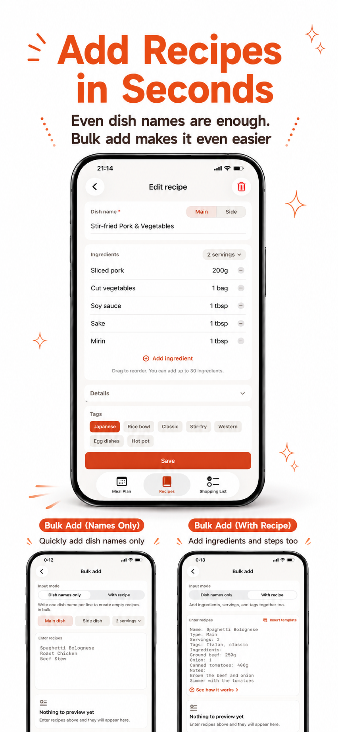 Meal Plan & Recipes - AutoMenu screenshot 4