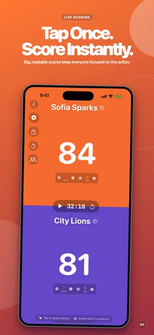 ScoreBoard - Score keeper + screenshot 2