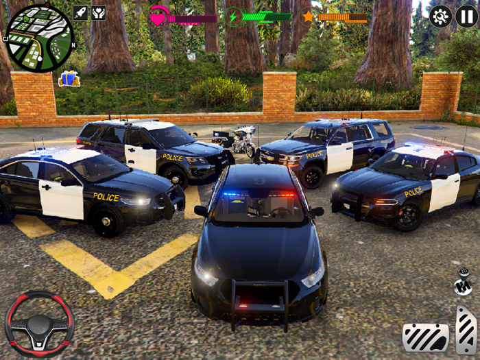 Police Car Chase Cop Game 3D