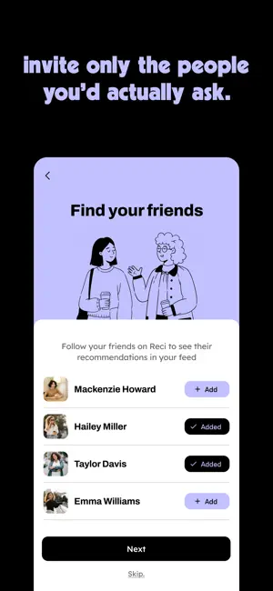 Reci | Ask your Circle screenshot 1