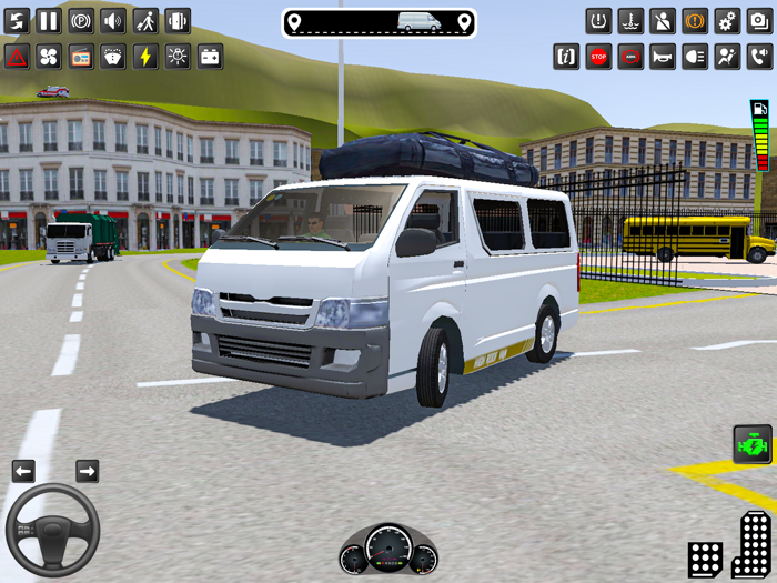 Dubai Van Simulator Car Games