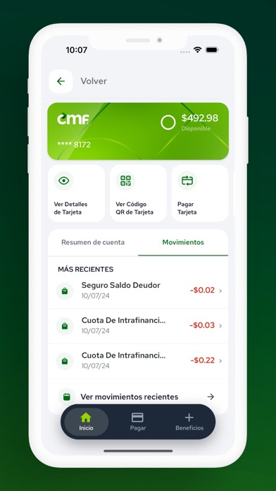 CMF App Screenshot