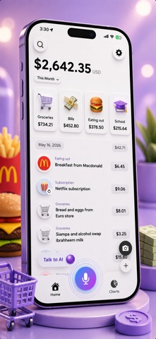 SpendMind: AI Expense Tracker Screenshot 1 of 8