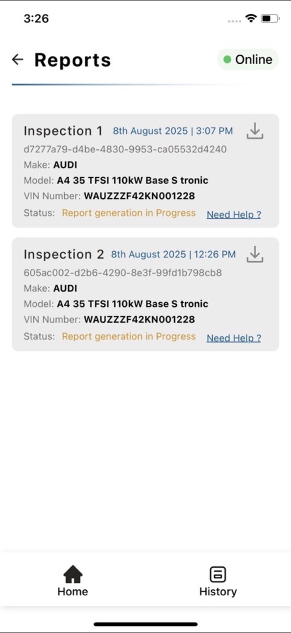iPhone screenshot