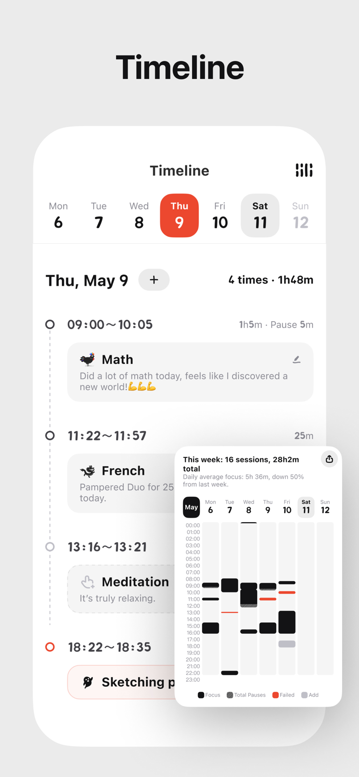 ChickFocus: Pomodoro Timer screenshot 6