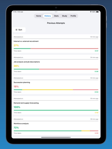 Human Resource Management+ iPad screenshot