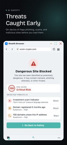 StealthOS: Private Browser Screenshot 6 of 10