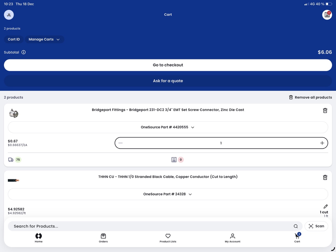 iPad screenshot