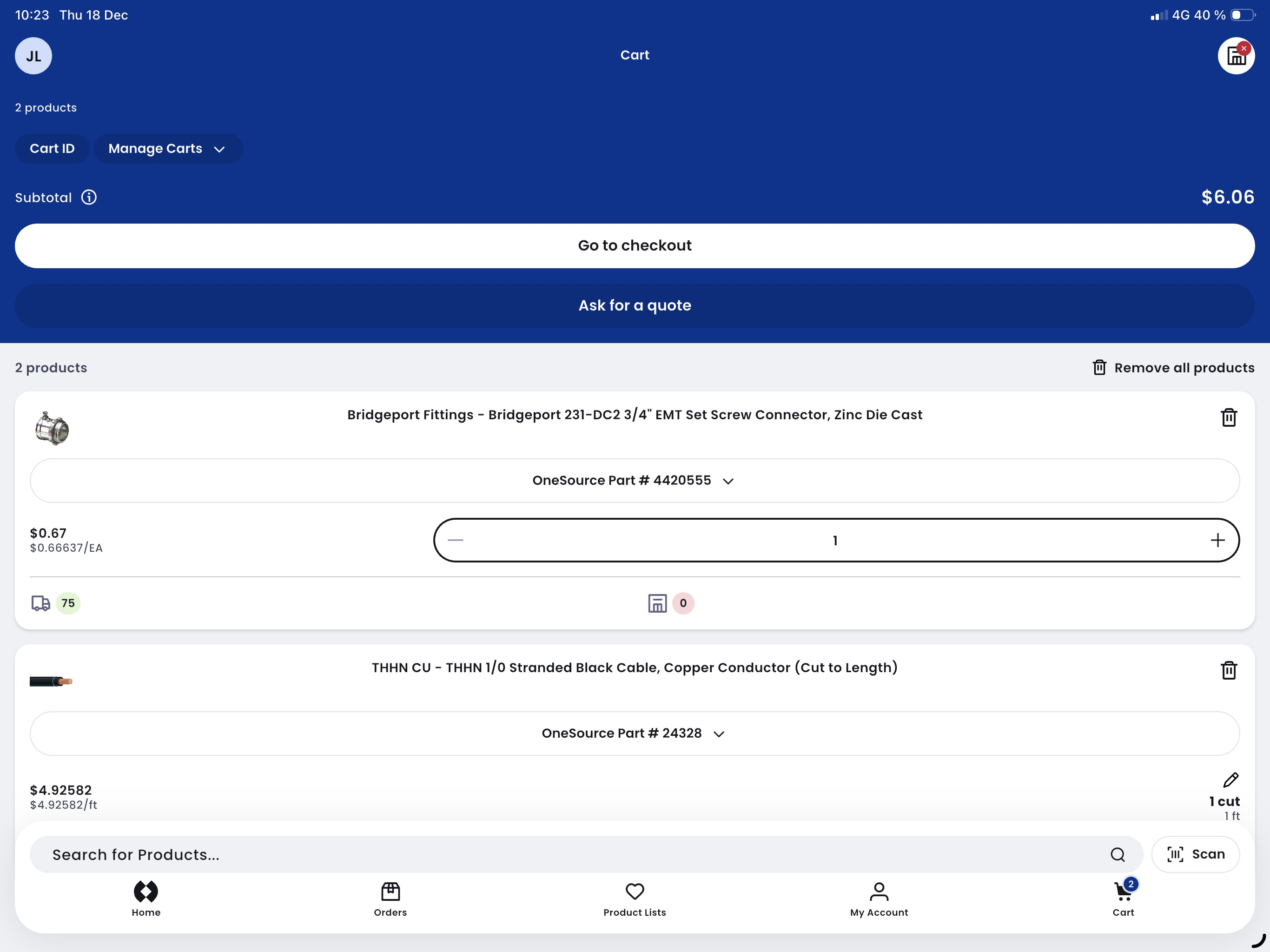 OneSource Distributors - Spark screenshot 7