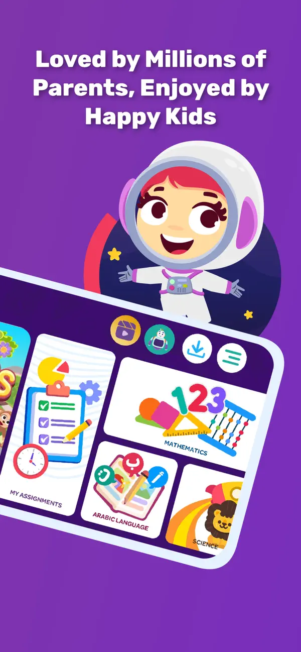 Screenshot #2 pour Lamsa - Kids Learning App