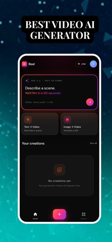 Reel - Veo Video AI iPhone screenshot
