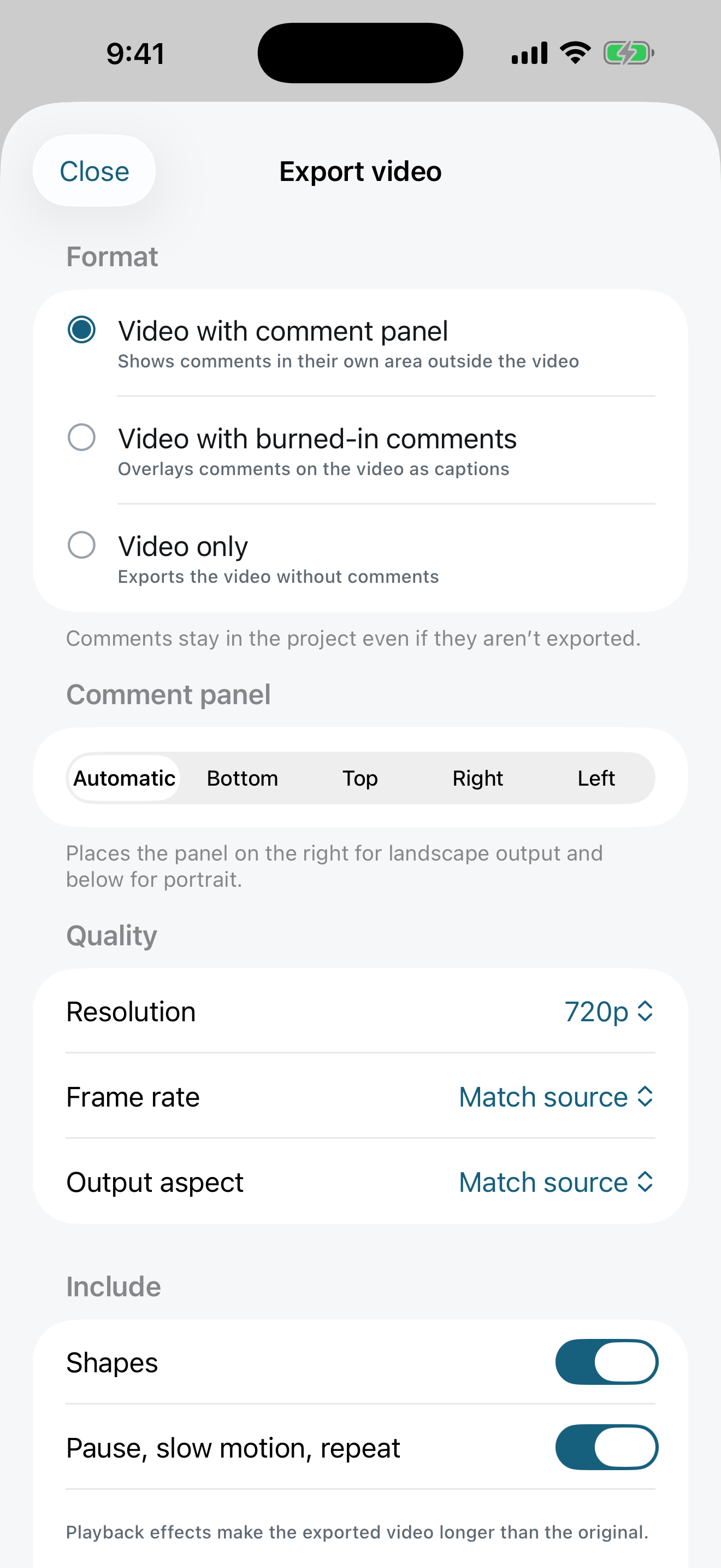 Practice Video Notes screenshot 5
