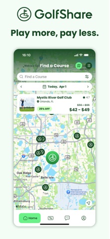 GolfShare Screenshot 1 of 6