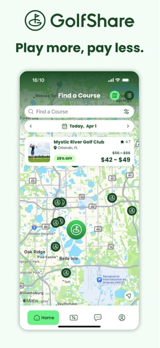 GolfShare Screenshot 1 of 6