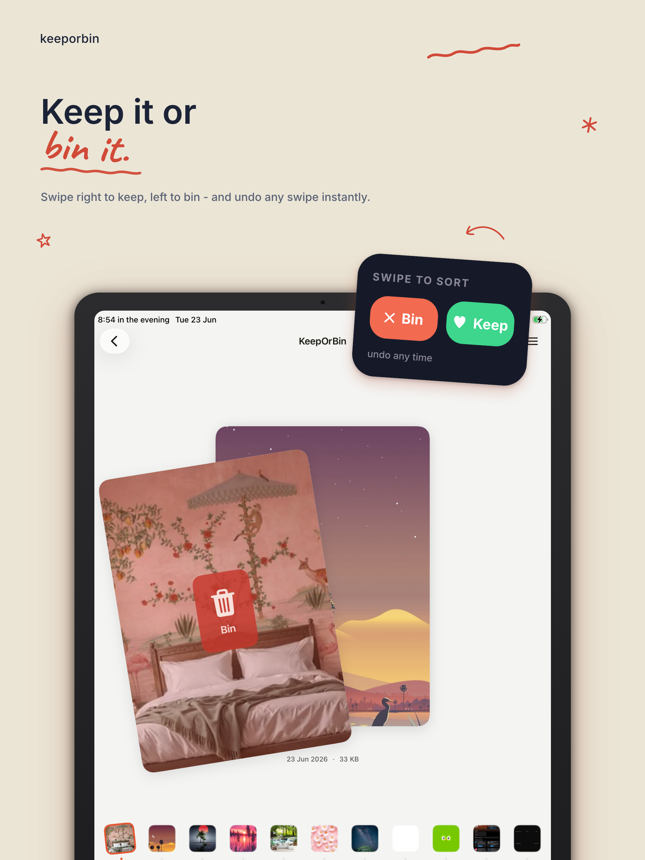 KeepOrBin: Photo Cleaner screenshot 8