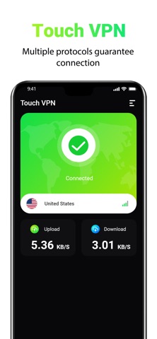 Touch Pro VPN Hotspot Proxy Screenshot 3 of 4